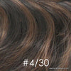 4.5" Wavy Ponytail Holder w/Elastic Band, Wavy Hair, Hairpiece, Scrunchie