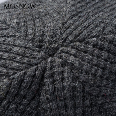 Super Soft Knitted Wool Simple Classic Beanie Hat